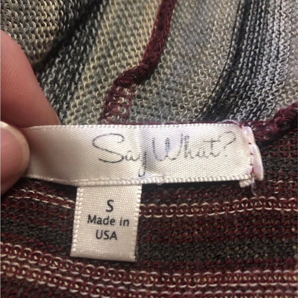 Say what hooded sweater - Picture 3 of 4